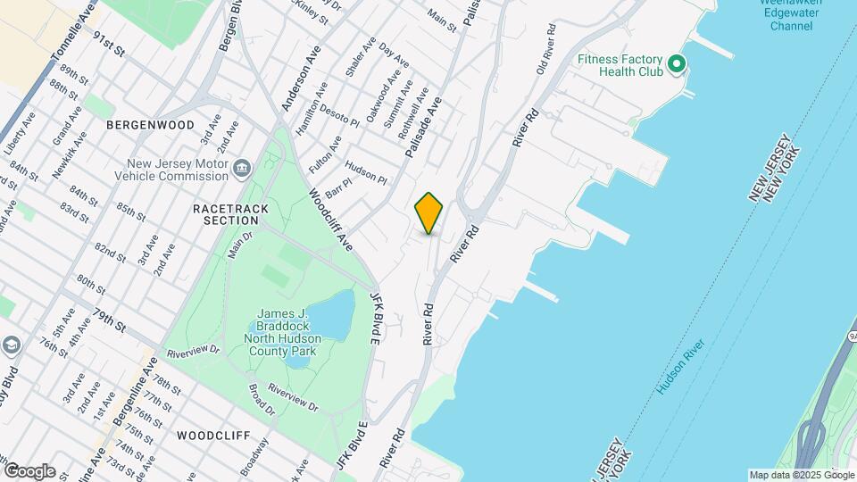 9017 Riverside Pl Map and Location Details