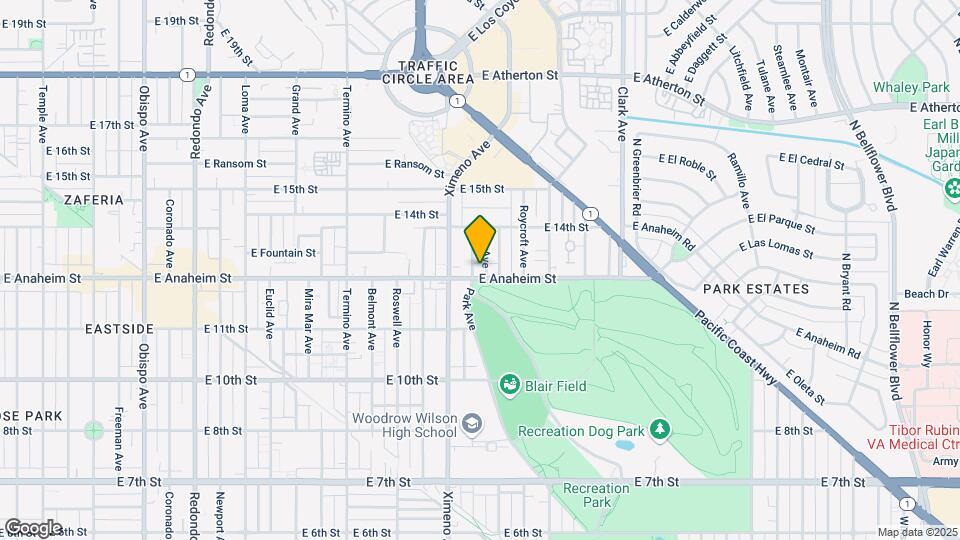 4511 E Anaheim St Map and Location Details