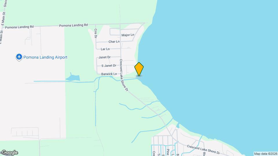 364 Crescent Lake Shore Dr Map and Location Details