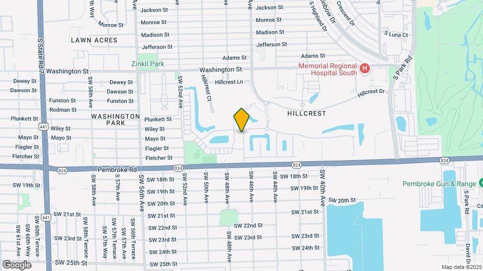 1402 Myrtle Oak Ter Mapa y Detalles de la Ubicación