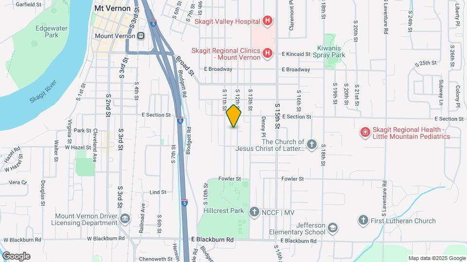 1227 S 12th St Map and Location Details