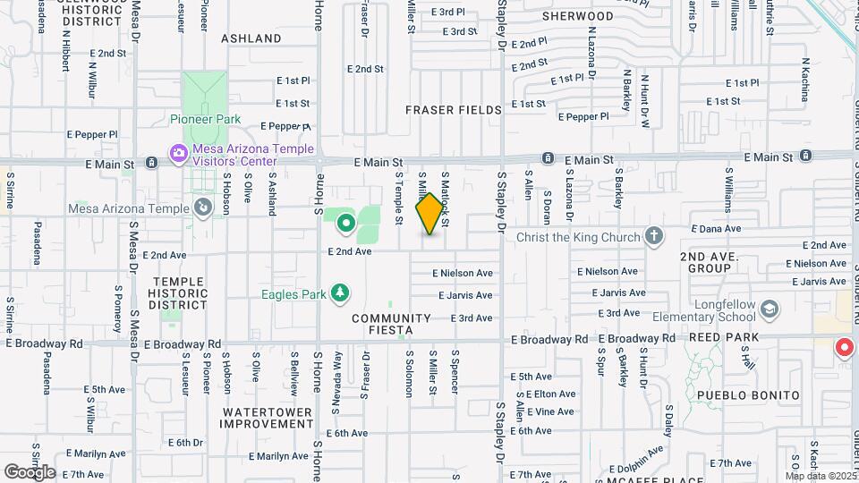 145 S Miller St Map and Location Details
