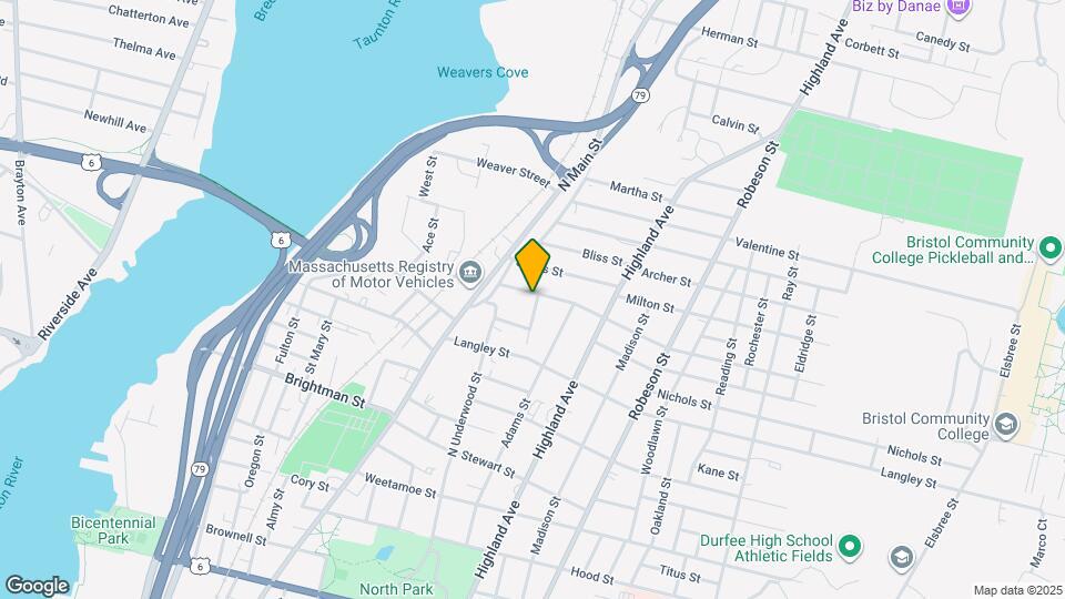 122 Stowe St Map and Location Details