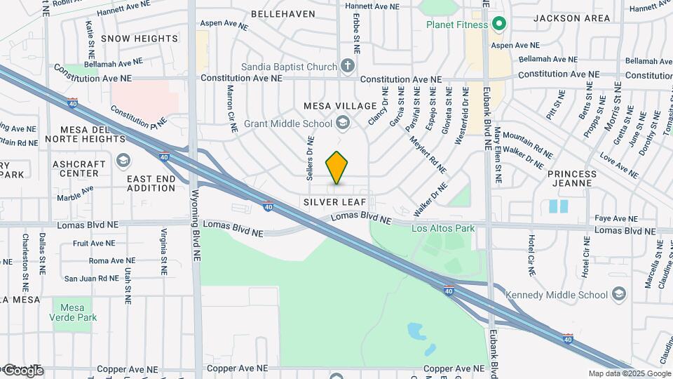 9231 Marron Cir NE Map and Location Details