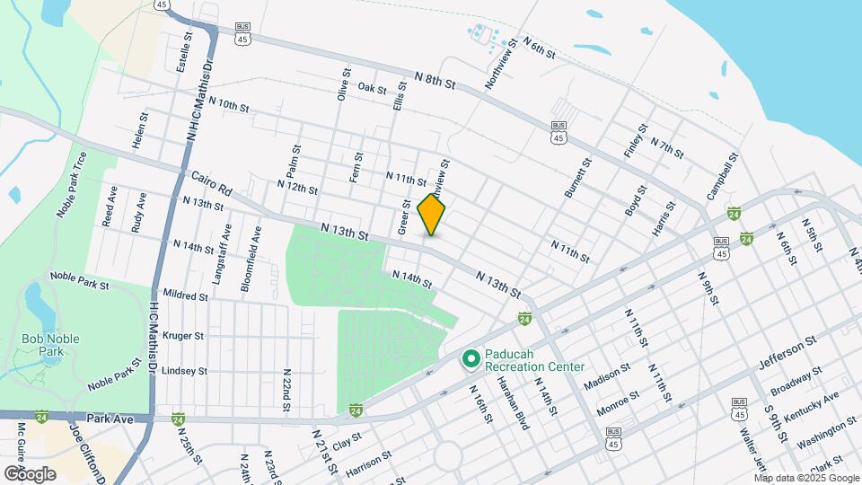 1236 Northview St Map and Location Details
