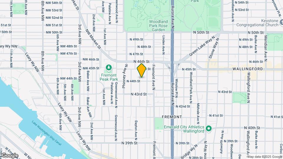 506 N 44th St Map and Location Details