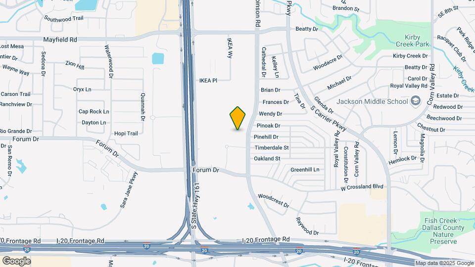 3550 S Robinson Rd Map and Location Details