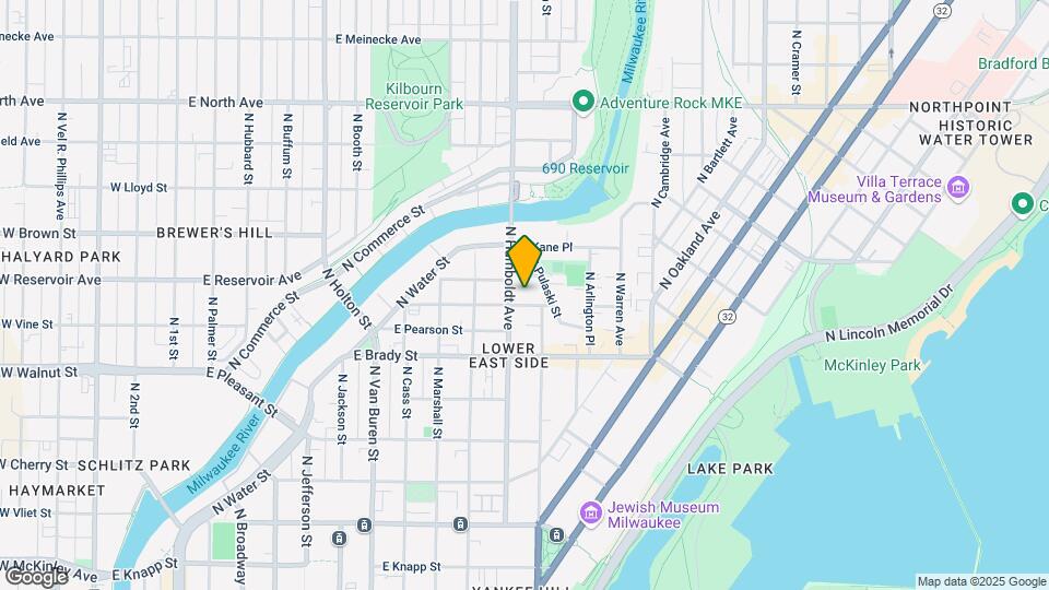 1116 E Hamilton St Map and Location Details