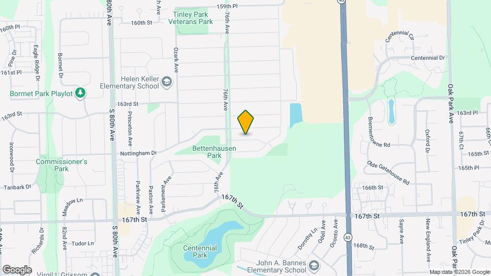 7522 164th Pl Map and Location Details