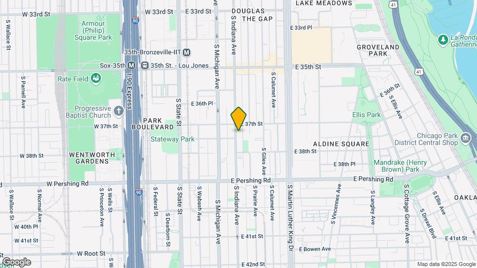 3719 S Indiana Ave Mapa y Detalles de la Ubicación