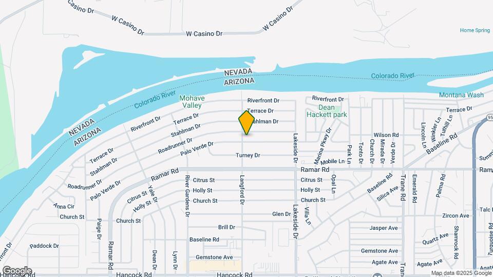 881 Palo Verde Dr Map and Location Details