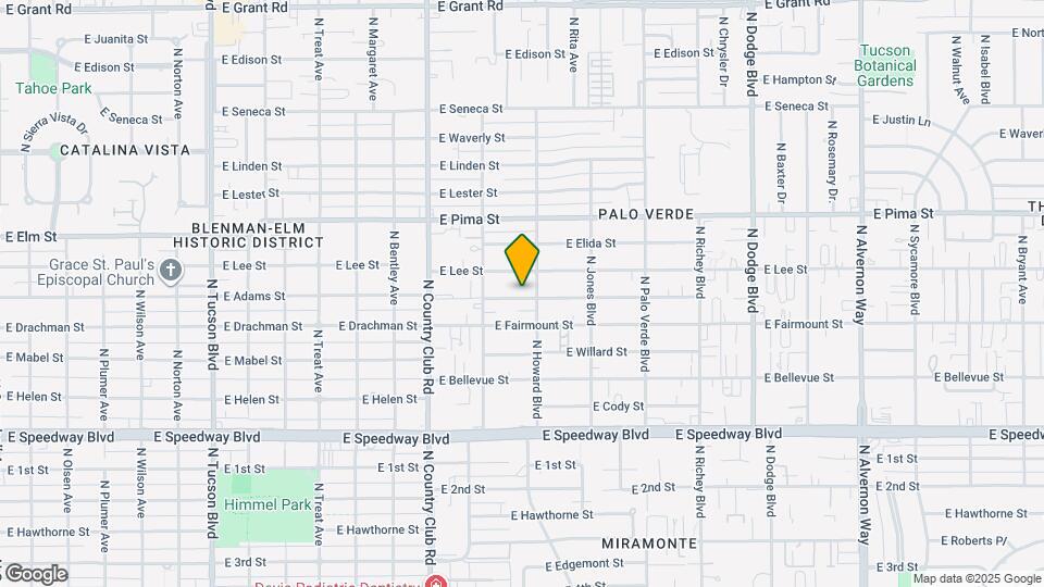 3243 E Camden St Map and Location Details