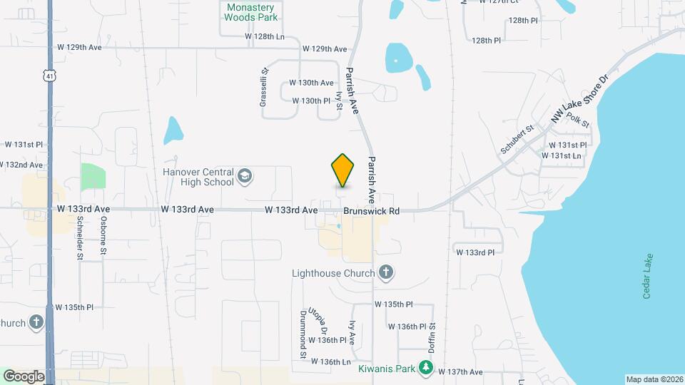 9714 W 133rd Ave Map and Location Details