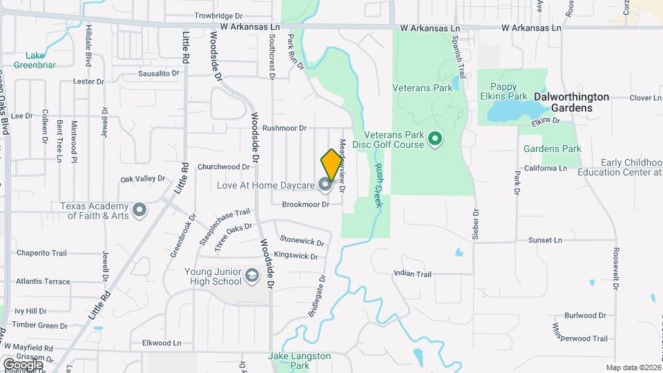 2711 Treeview Dr Map and Location Details
