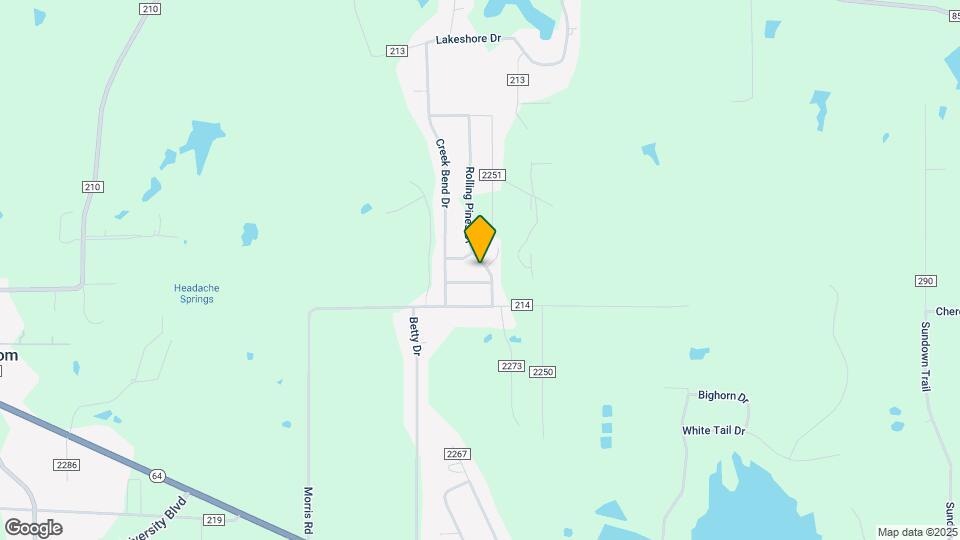 10556 Rolling Pines Dr Map and Location Details