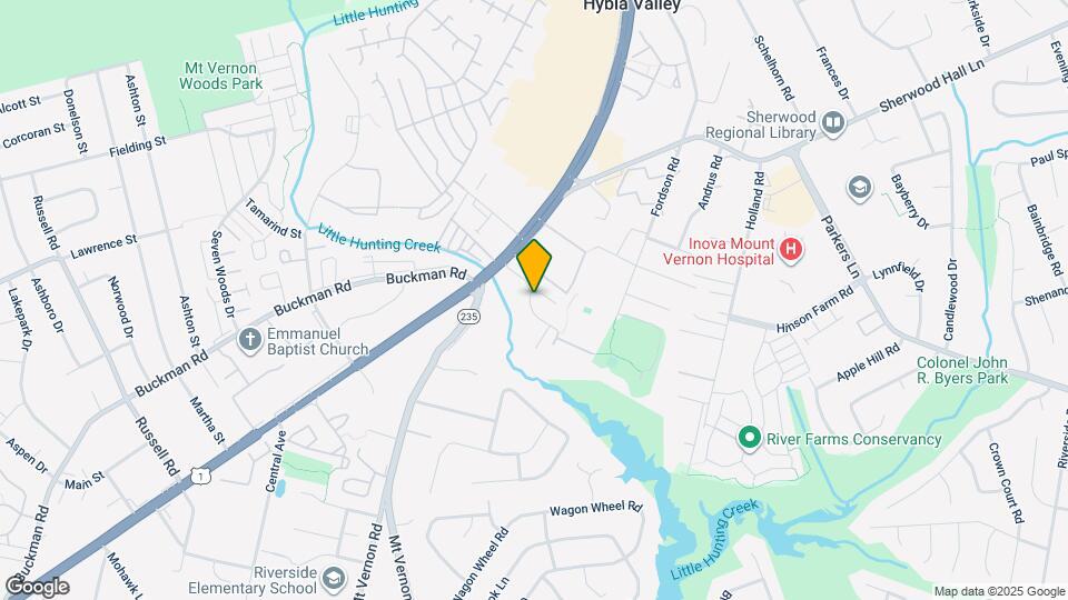 8111 Brown Ct Map and Location Details