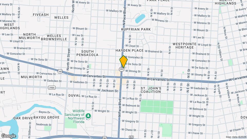 900 N Pace Blvd Map and Location Details