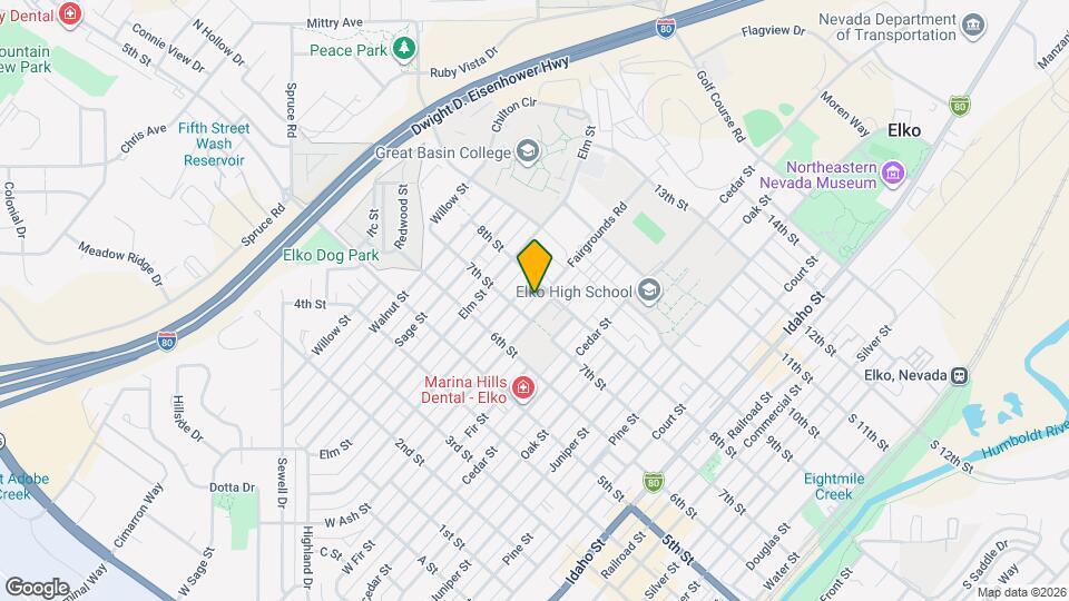 756 Maple St Map and Location Details
