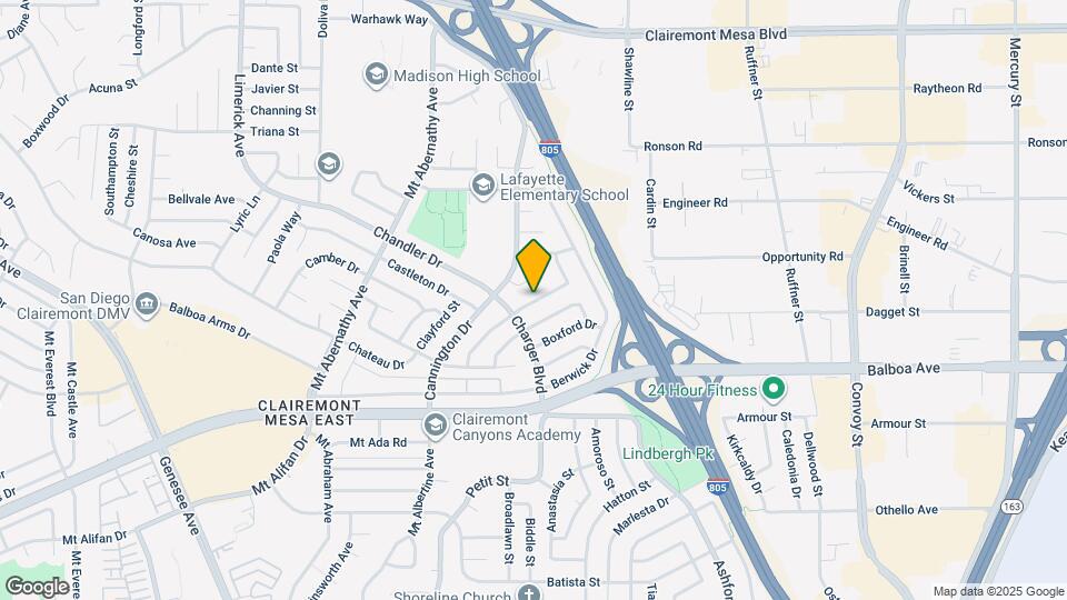 6708 Barnhurst Dr Map and Location Details