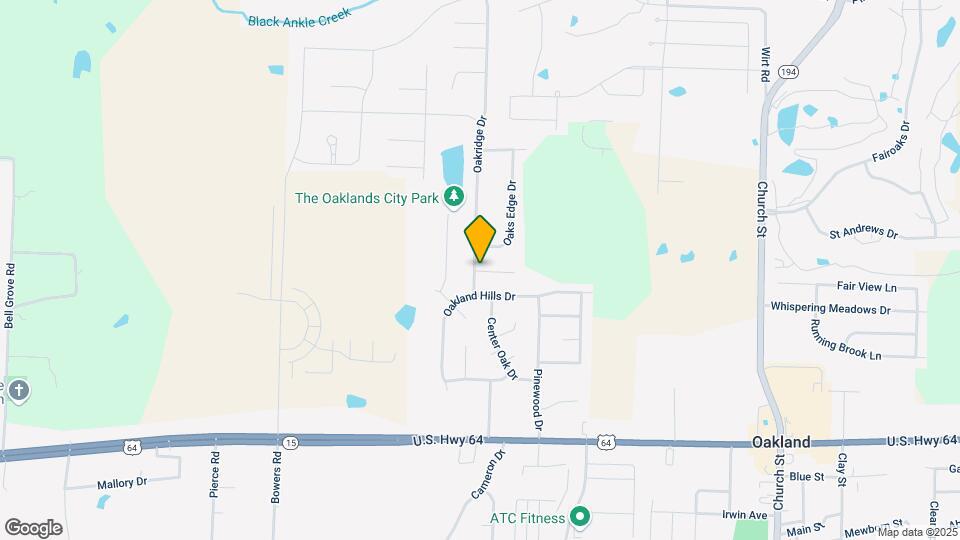 15 Oakridge Cove Map and Location Details