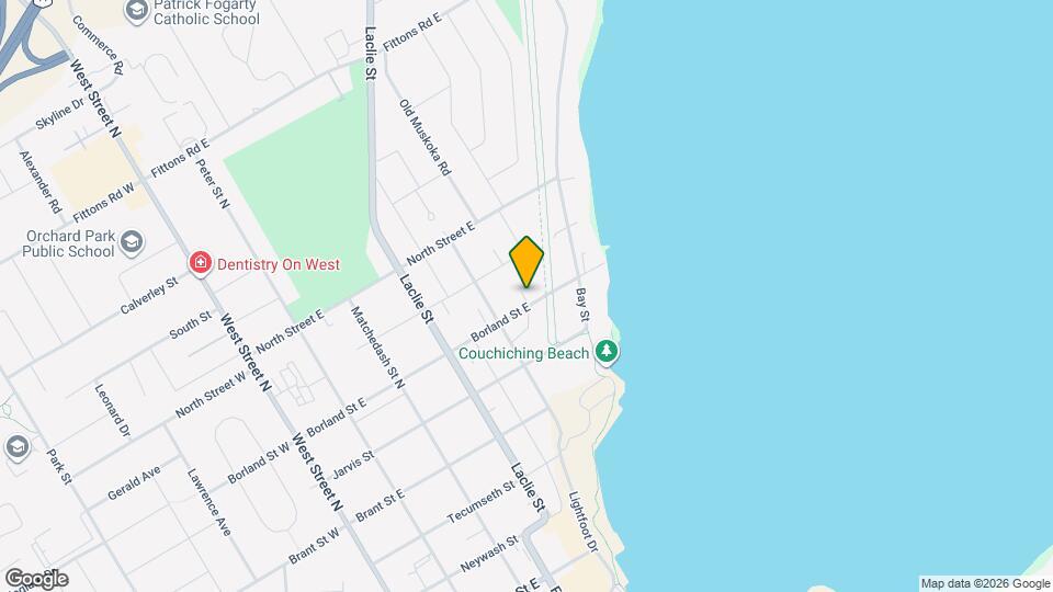 190 Borland St E Map and Location Details