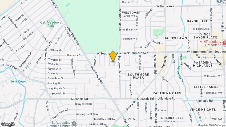 1502 Acacia Dr Map and Location Details