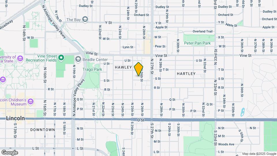 2524 S St Map and Location Details