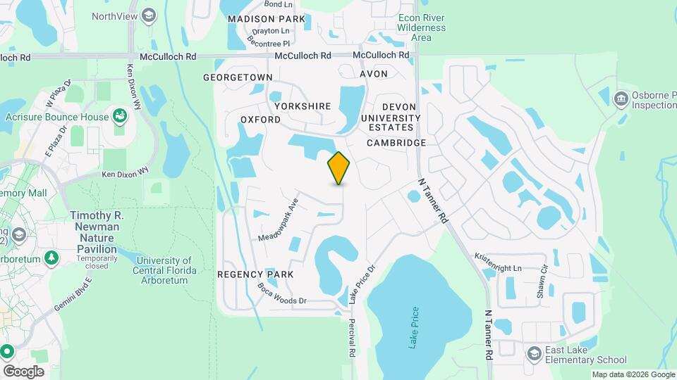 4454 King Edward Dr Map and Location Details