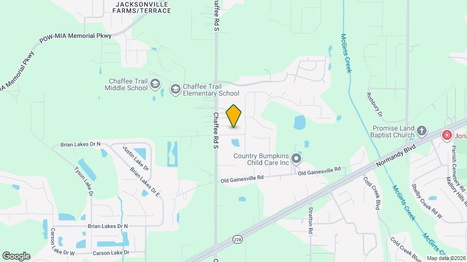 11119 Cherokee Cove Dr Map and Location Details