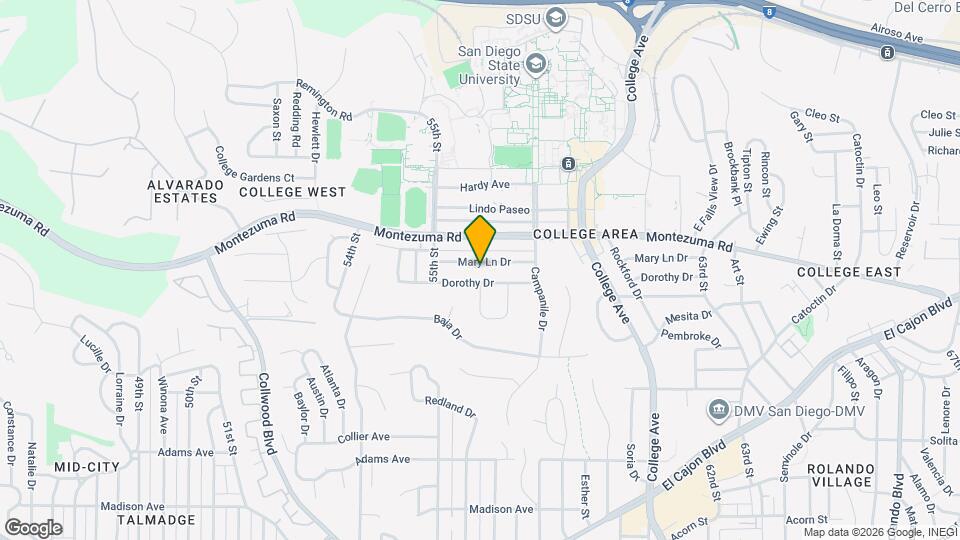 5633 Mary Ln Dr Map and Location Details