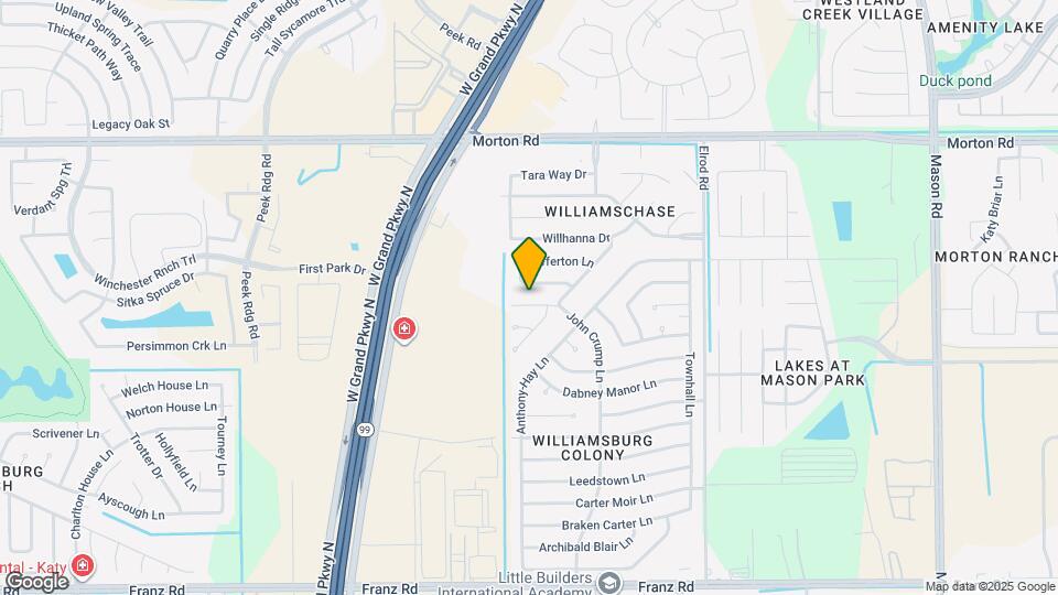 22814 Stratford House Ln Map and Location Details