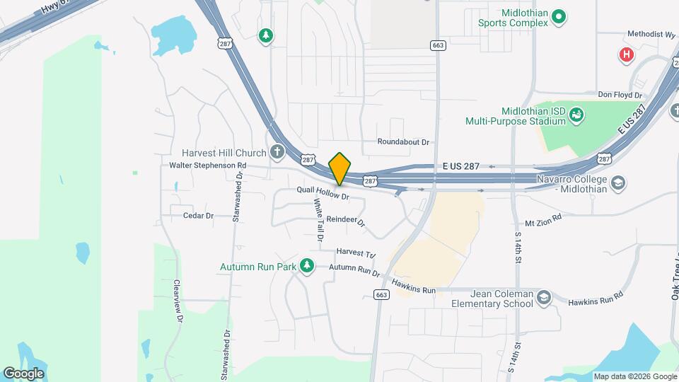 529 Quail Hollow Dr Map and Location Details