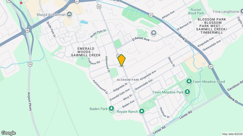 3776-3780 Albion Rd Map and Location Details