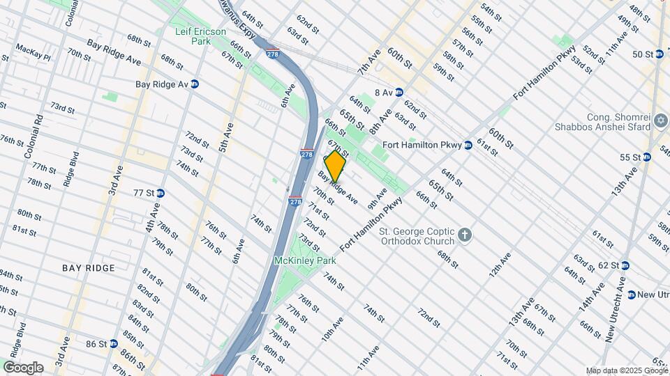 810 Bay Ridge Ave Map and Location Details