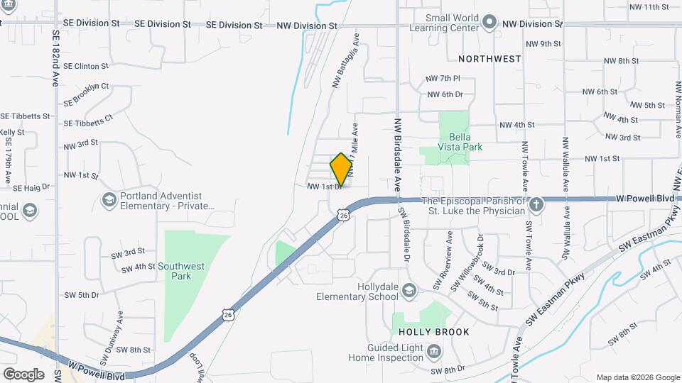 2518 NW 1st Dr Map and Location Details