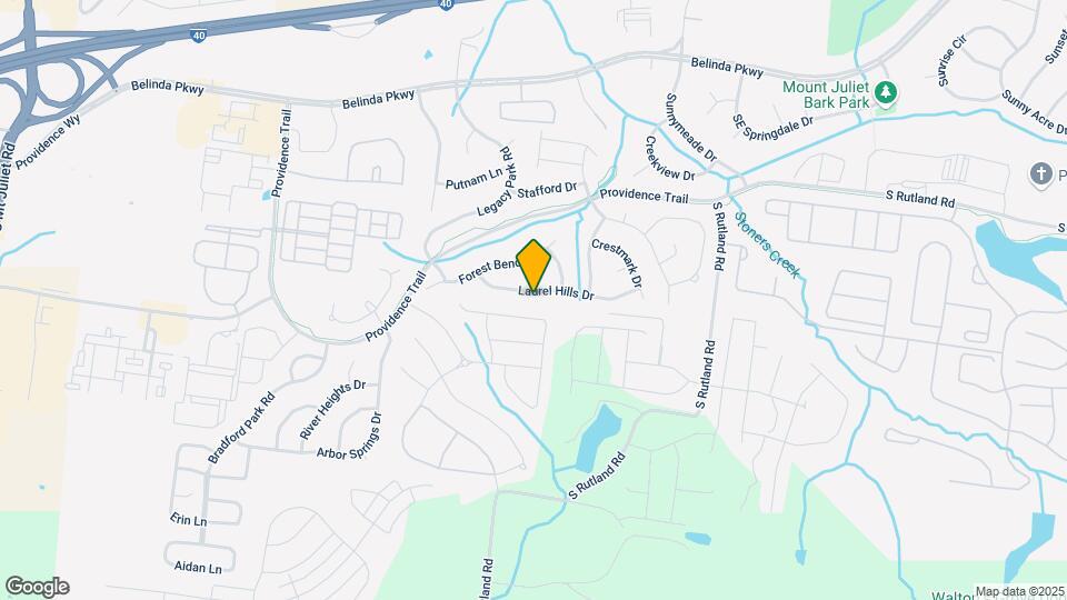 420 Laurel Hills Dr Map and Location Details