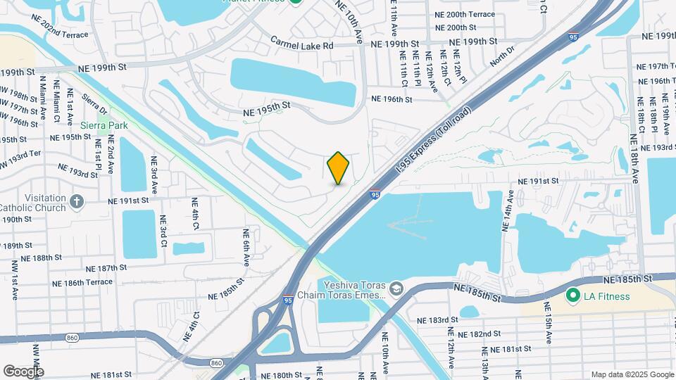 870 NE 191st St Map and Location Details