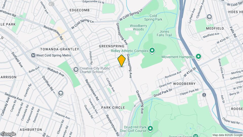 3831 Derby Manor Dr Map and Location Details