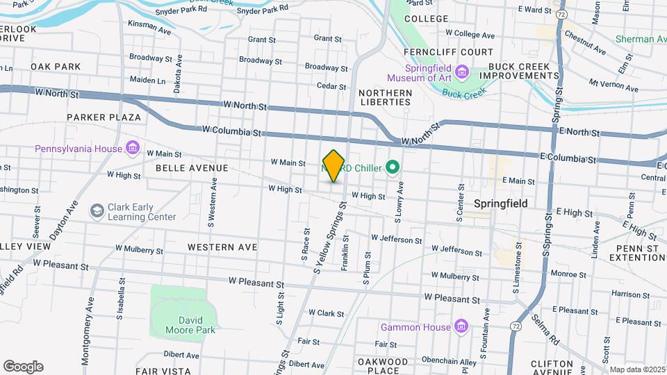 518 W High St Map and Location Details