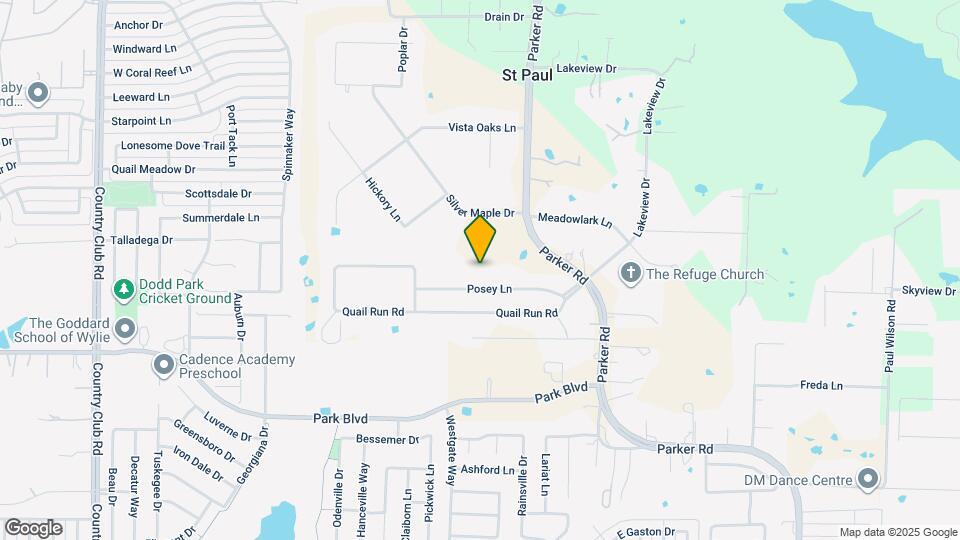 2117 Posey Ln Map and Location Details