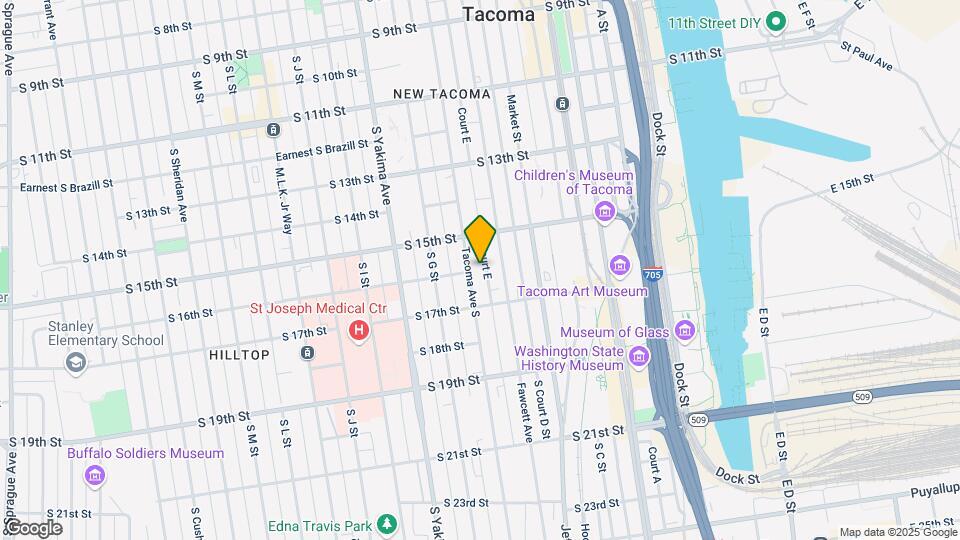 1501 Tacoma Ave S-Unit -314 Map and Location Details