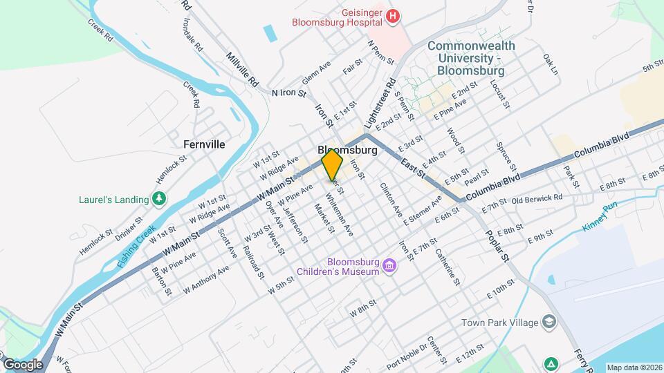 12 E 3rd St Map and Location Details