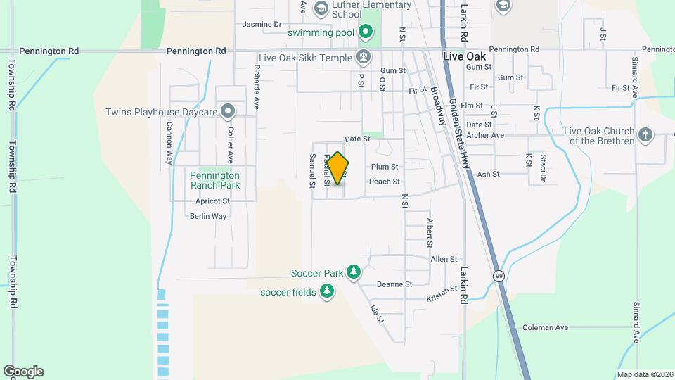 9510 Q St Map and Location Details