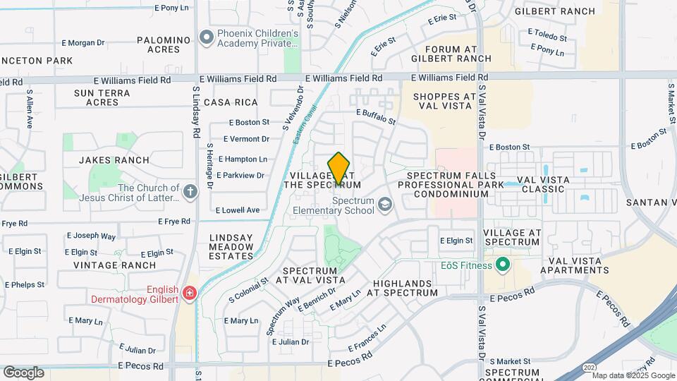 2719 S Sailors Way Map and Location Details