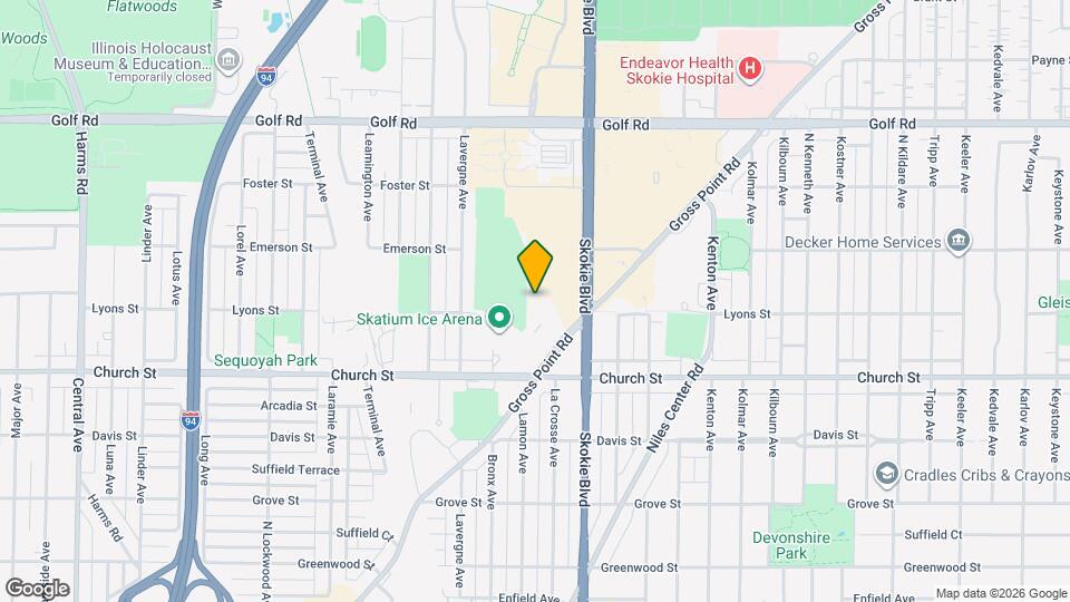 9242 Gross Point Rd, Unit 405 Map and Location Details