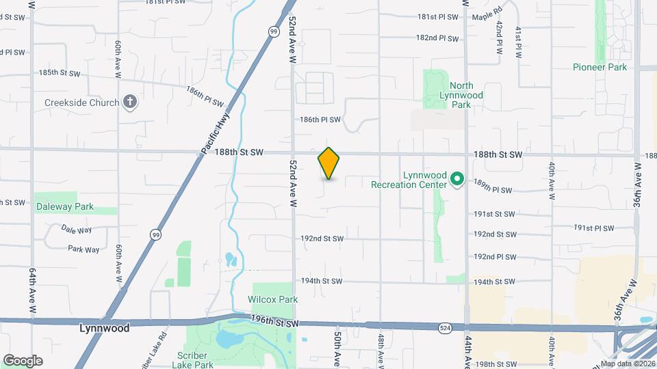 18915 51st Pl W Map and Location Details