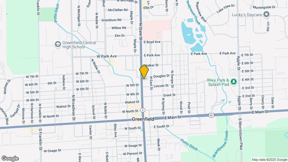 421 N State St, Unit B Map and Location Details