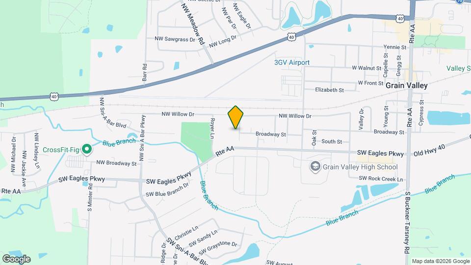 200-202 NW Parker Dr Map and Location Details