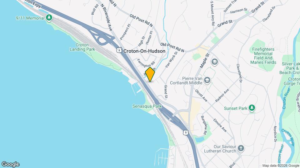 25 S Riverside Ave Map and Location Details