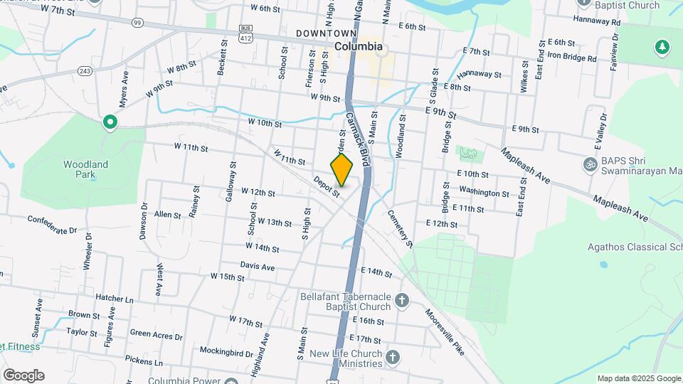 106 Depot St-Unit -A Map and Location Details